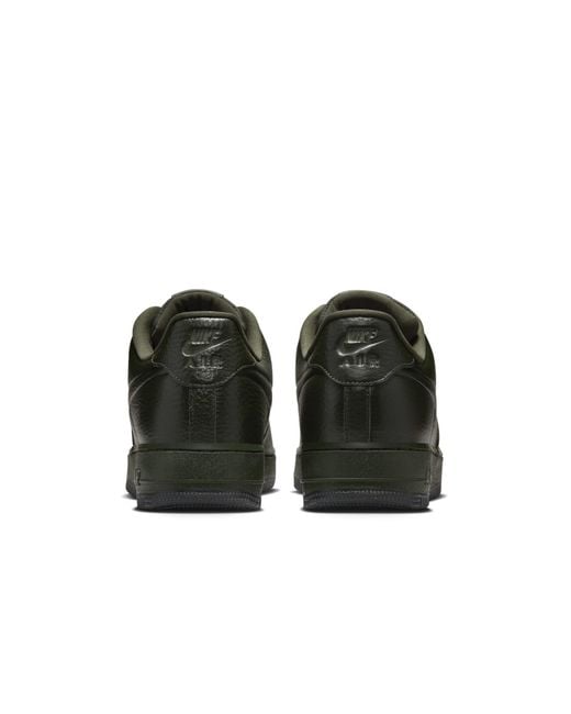 Nike Black Air Force 1 '07 Pro-Tech 'Sequoia' for men