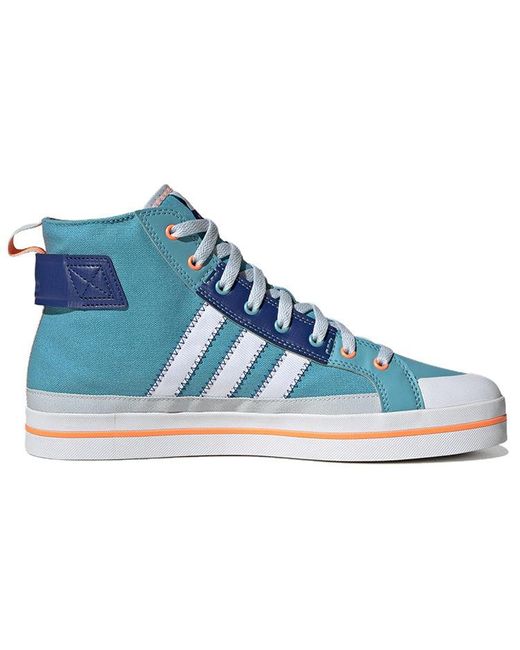 Adidas Neo City Canvas Hi in Blue for Men | Lyst