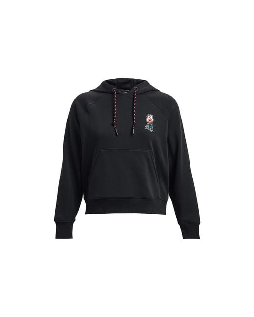 Under Armour Blue (Wmns) Heavyweight Terry Rose Hoodie