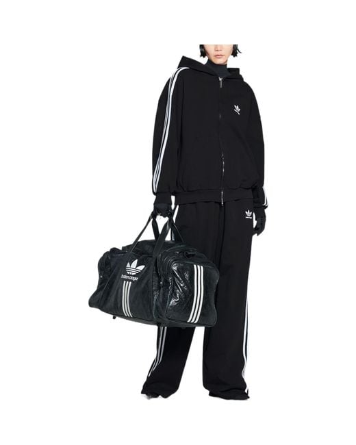 balenciaga＆adidas パーカー Balenciaga - Balenciaga x Adidas - Full zip hoodie black - The Corner