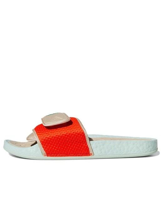 Adidas Red X Pharrell Nigo X Hu Chancletas Slides 'Friendship Pack' for men