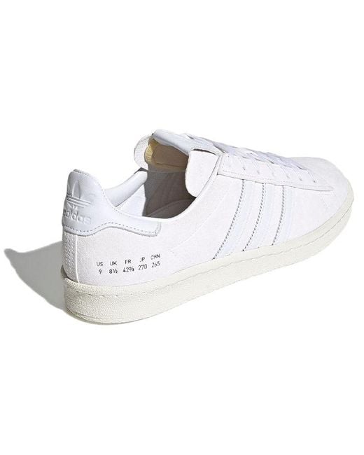 Adidas White Campus 80S 'Size Tag for men