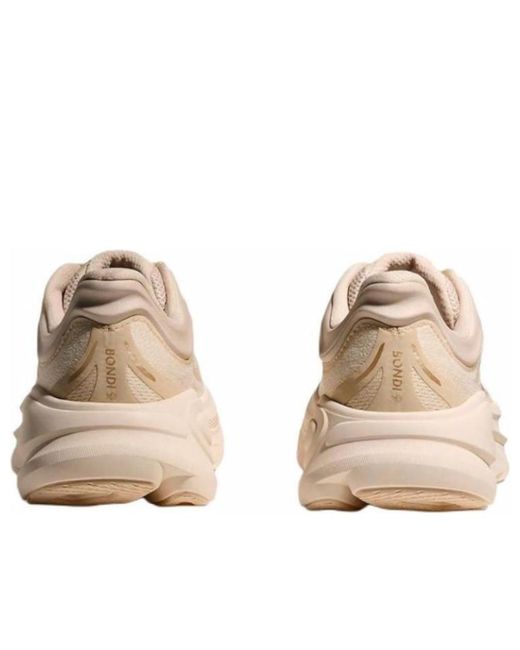Hoka One One White (Wmns) Bondi 9 'Vanilla Birch'