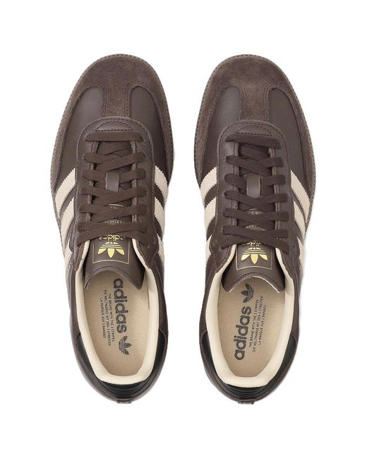 Adidas Brown Samba Og 'Dark Gum' for men