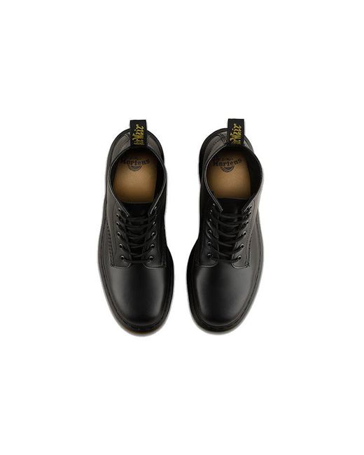 Dr. Martens Black 101 Smooth Leather Ankle Boots for men
