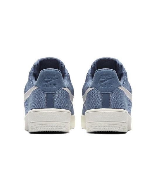 Nike Air Force 1 Flyknit 2.0 Ocean Fog in Blue for Men Lyst UK