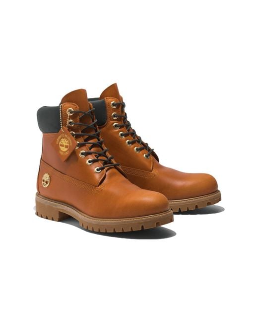 Timberland Brown Premium 6 Inch Waterproof Boot for men