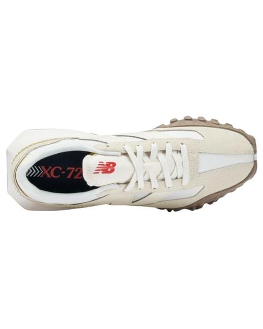 New Balance White Xc-72 'Cream Gum' for men