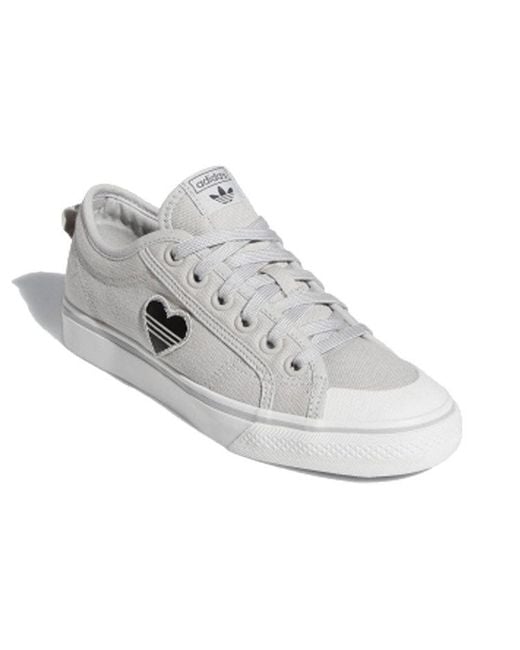 Adidas White (Wmns) Nizza Trefoil