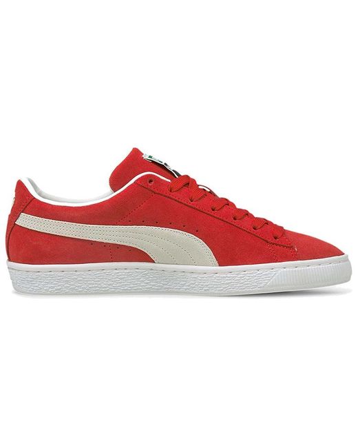 PUMA Red Suede Classic+ Sneakers for men