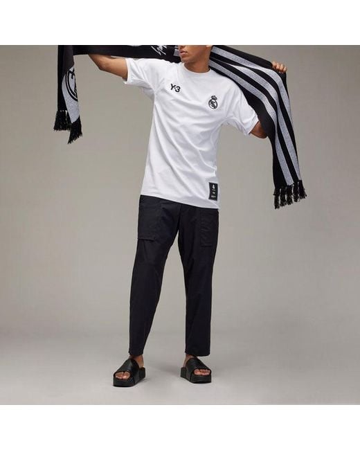 Adidas Blue Y-3 Real Madrid 120Th Anniversary Pre-Match Jersey for men