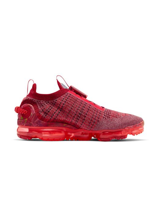 Nike Red Air Vapormax 2020 Flyknit 'Team' for men