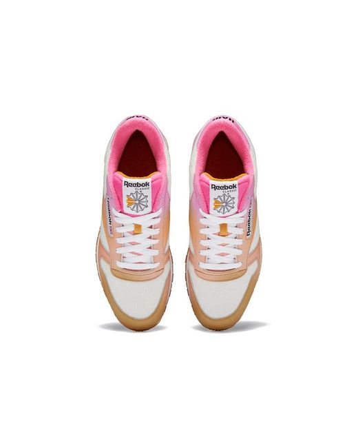 Reebok Pink Daniel Moon X Classic Leather 'Atomic Radiant Ochre'