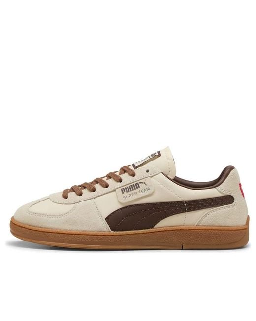 PUMA Brown X Fc St. Pauli Super Team 'Sugared Almond' for men