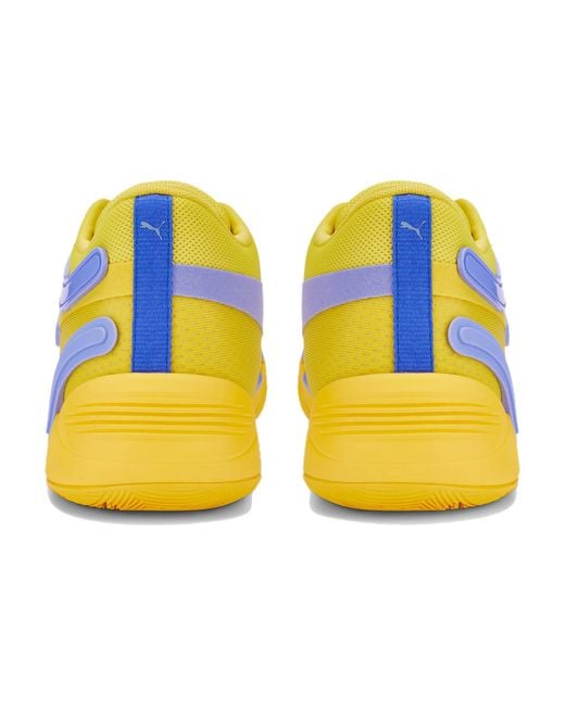 PUMA Yellow Trc Blaze Court 'Vibrant' for men