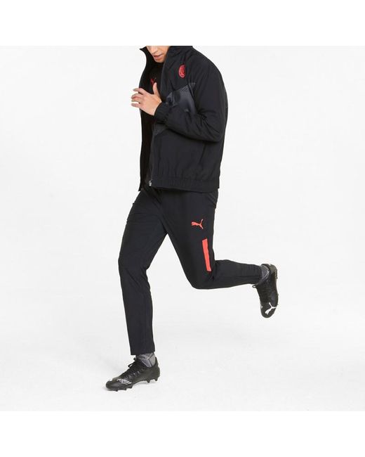 PUMA Black Acm Prematch Jacket Logo for men