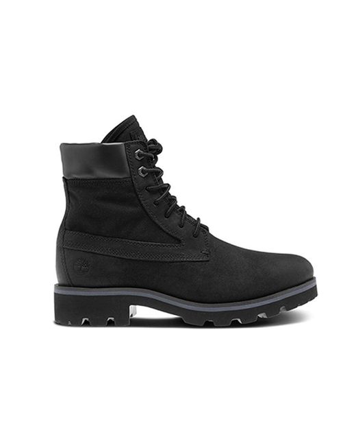 Timberland Black Raw Tribe 6 Inch Wide-fit Boot for men