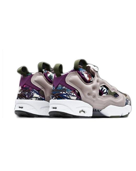 Reebok White Instapump Fury 'Seasonal Graphic Pack' for men