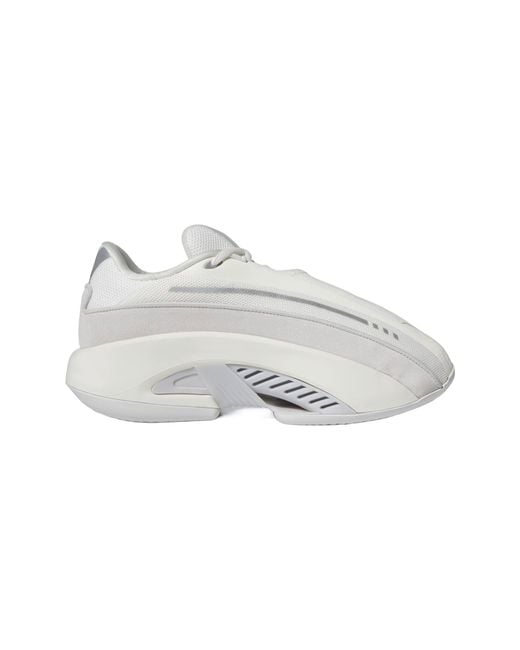 Adidas White Crazy Mad Iiinfinity Dash' for men