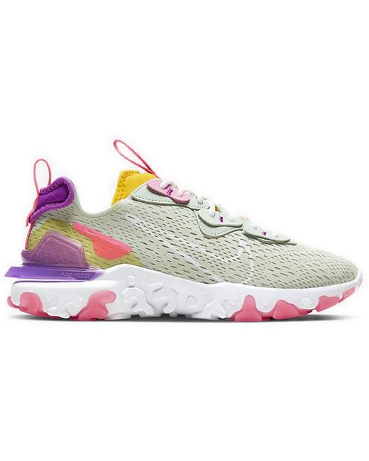 Nike White (Wmns) React Vision 'Pistachio Frost'
