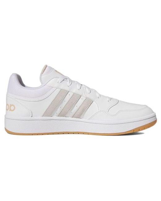 Adidas White Hoops 3.0 Low 'Classic Vintage for men