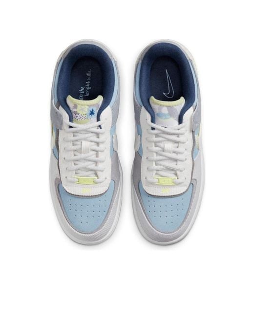Nike Blue (Wmns) Air Force 1 Shadow 'On The Bright Side