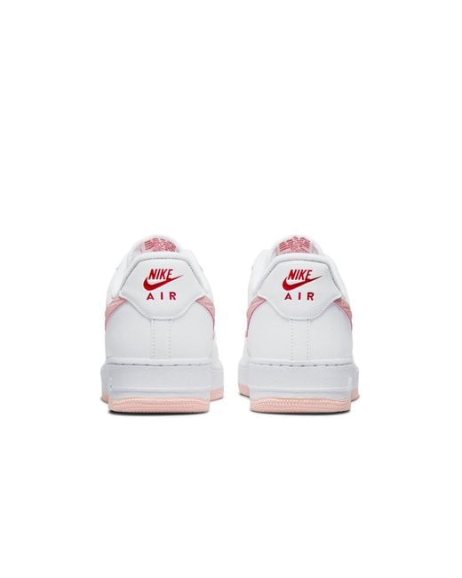 Nike White Air Force 1 '07 'Valentine's Day 2022' for men
