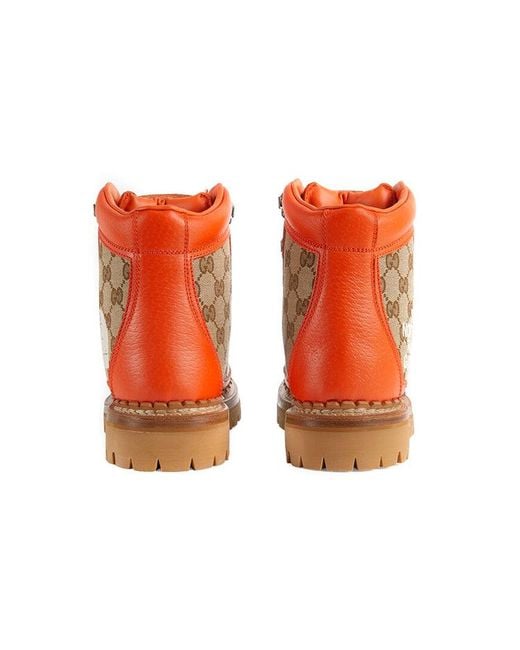 Gucci Red X North Face Boots