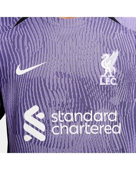 Nike Purple Liverpool Fc 2023/24 Match Third Jersey for men