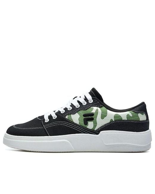 Fila Black Flip Skate Shoes for men