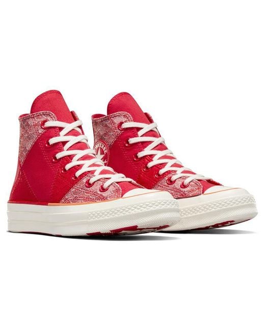 Converse Red Chuck Taylor All Star 1970S Yotd Patchedwork for men