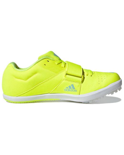 adidas Jumpstar Spikes Track Shoes in Yellow for Men | Lyst
