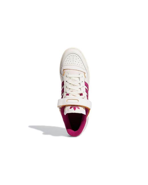 Adidas Pink Originals Forum 84 Low Power Berry Sneaker for men