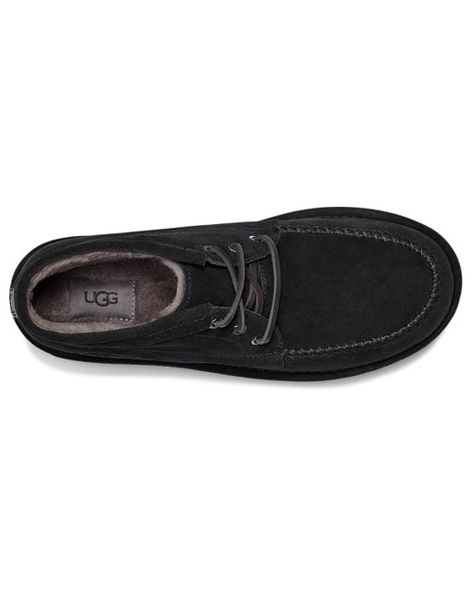 Ugg Black Campout Chukka Low Top Casual Martin Boots for men