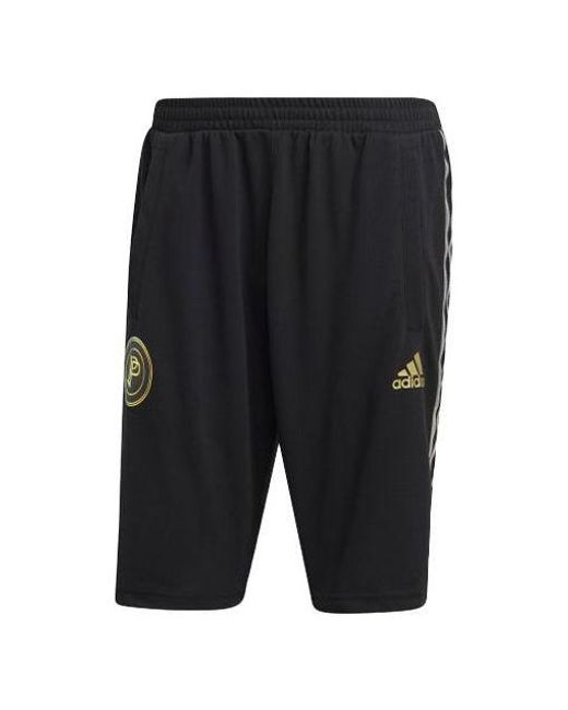 Adidas Black Soccer/Football Training Loose Sports Shorts for men