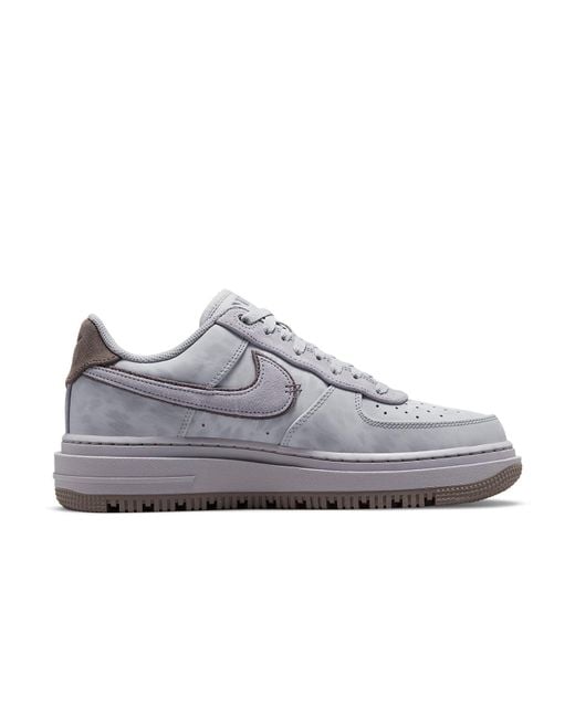 Nike Gray Air Force 1 Luxe 'Provence' for men