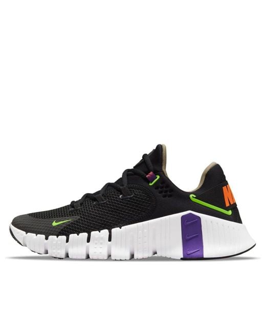 Nike White Free Metcon 4 Electric' for men