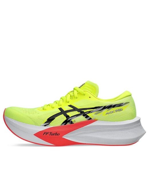 Asics Yellow Magic Speed 4 Shoes