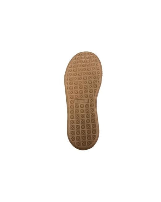 PUMA Pink (Wmns) Suede Platform Skateboarding Shoes