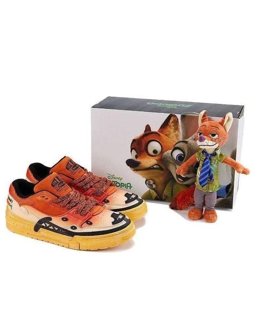 Li-ning Orange 001 Btc X Disney 'Zootopia Special Box' for men