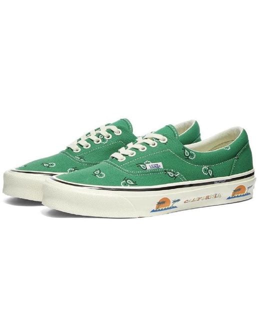 Vans Green Og Era Lx 'Paisley for men