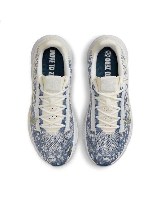 Nike White Superrep Go 3 Next Nature Flyknit Training Shoes