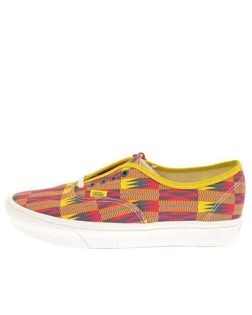 Vans Red Union X Comfycush Authent for men