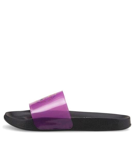 PUMA Purple Leadcat Slide 'Pride' for men
