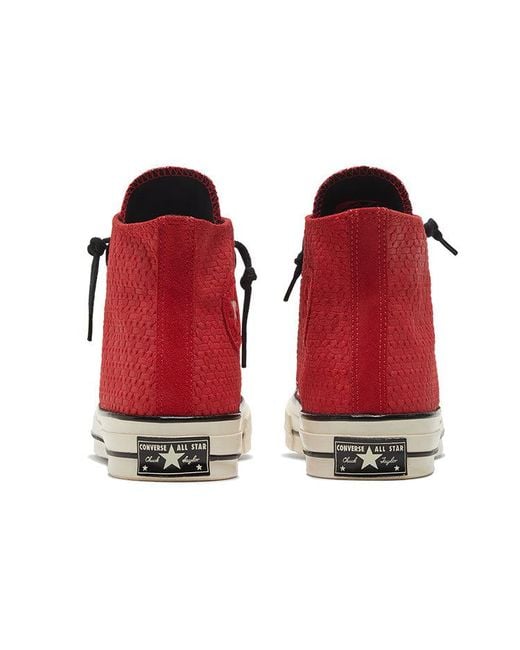 Converse Red Chuck 70 Zip High 'University' for men