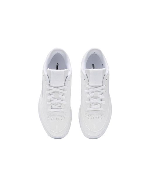 Reebok White Trs Rasch X Club C 85 Mu 'Triple' for men