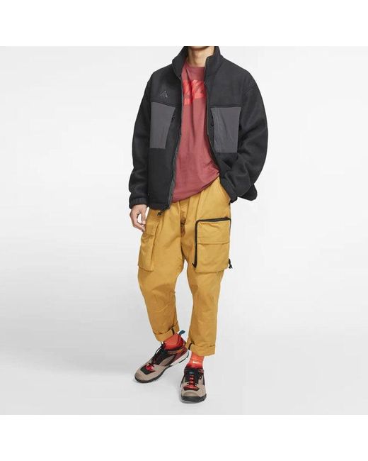 Nike Black Lab Acg Fleece Jacket Anthracite' for men