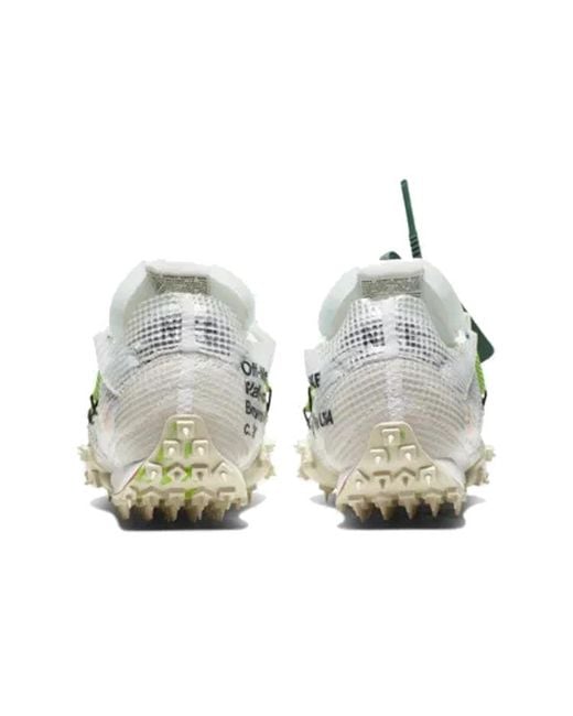 Nike White (Wmns) X Off- Waffle Racer 'Electric'