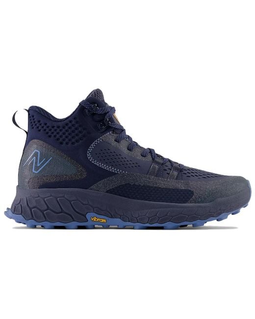 New Balance Blue Fresh Foam X Hierro Mid Hiking Shoes for men