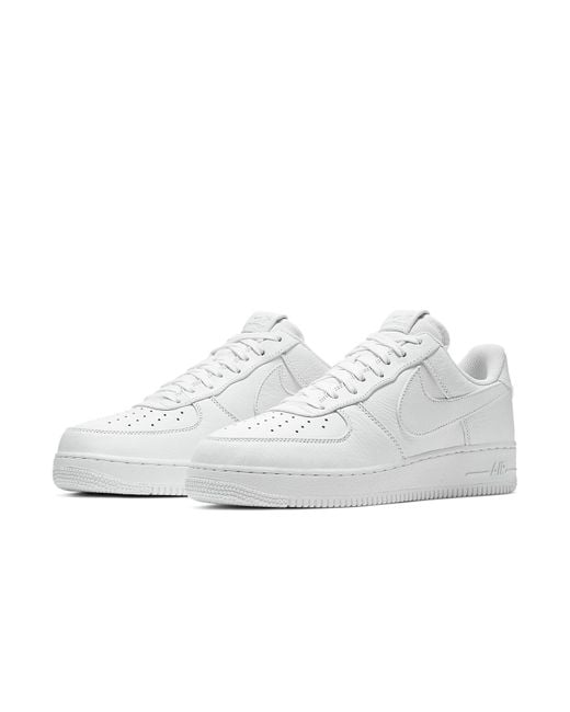 Nike White Air Force 1 Low Premium 'Oversized Swoosh' for men